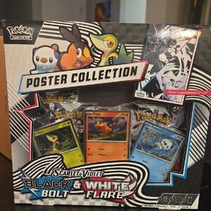 Pokemon Scarlet & Violet Black Bolt & White Bolt Poster Collection Box